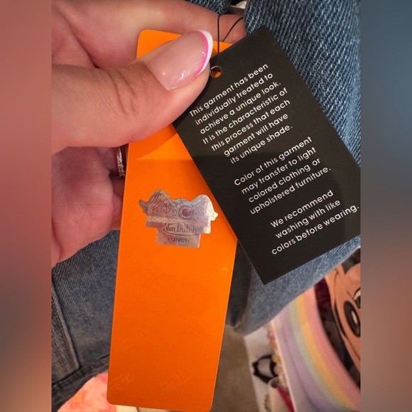 Von Dutch Y2K Denim Trucker Jacket NWT Size Medium - Picture 6 of 10